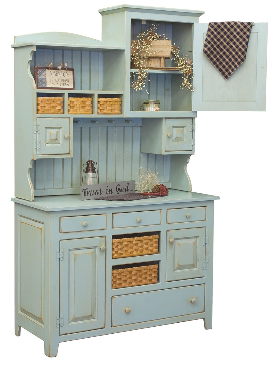 Amish deals farmhouse hutch