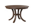 Amish Round Solid Wood Pedestal Dining Table Oak Harbor