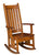 Amish Mission Craftsman Solid Wood Rocking Chair