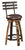 Amish 5-pc Rustic Whiskey Barrel Stave Pub Furniture Set