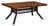 Amish Hickory Dining Table Solid Wood Rectangle