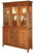 Amish 3-Door Mission Arts & Crafts Solid Wood Dining Room Hutch Gettysburg