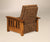 Amish Mission Arts & Crafts Wall Hugger Recliner Chair Solid Wood