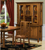 Amish Arts & Crafts 3-Door Solid Wood Dining Room Hutch