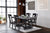 Amish 5-pc Contemporary Solid Wood Dining Room Furniture Set