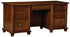 Amish Traditional Office Furniture Solid Wood Executive Desk Belmont