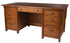 Amish Mission Arts & Crafts Office Furniture Solid Wood Executive Desk Boston