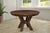 Amish Round Solid Wood Pedestal Dining Table Bradley