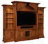 Amish Traditional Entertainment Center Solid Wood