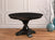 Amish Traditional Round Solid Wood Pedestal Dining Table Clifford