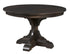 Amish Traditional Round Solid Wood Pedestal Dining Table Clifford