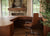 Amish Traditional Office Furniture Solid Wood Corner Desk Covington