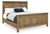 Amish Shaker Solid Wood Panel Bed