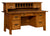 Amish Mission Arts & Crafts Office Furniture Solid Wood Executive Desk Freemont