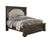 Amish Rustic Traditional Solid Wood Upholstered Bed Burlington