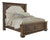 Amish Rustic Rough Sawn Solid Wood Bed Burlington