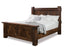 Amish Rustic Rough Sawn Solid Wood Bed Grandon