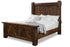 Amish Rustic Rough Sawn Solid Wood Bed Grandon