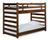 Amish Twin Over Twin Full Queen Ladder Bunk Beds