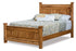 Amish Rustic Traditional Solid Wood Bed American Panel