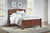 Amish Traditional Solid Wood Bed Arched Headboard - Quick Ship