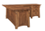 Amish Mission Arts & Crafts Office Furniture Solid Wood Corner Desk Modesto