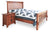Amish Mission Arts & Crafts Solid Wood Bed Modesto