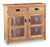 Amish Mission Solid Wood Pie Safe Tin Doors