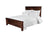 Amish Mission Solid Wood Panel Bed - QUICK SHIP