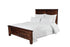 Amish Mission Solid Wood Panel Bed - QUICK SHIP