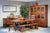 Amish Solid Wood Craftsman Trestle Dining Table Sadler