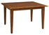 Amish Shaker Solid Wood Leg Dining Table