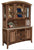 Amish 3-Door Arts & Crafts Solid Wood Dining Room Hutch