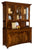 Amish 3-Door Shaker Solid Wood Dining Room Hutch Hackenburg