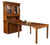 Amish 2-Door Traditional Solid Wood Dining Room Hutch Hampton