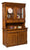 Amish 2-Door Traditional Solid Wood Dining Room Hutch Hampton