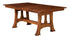 Amish Mission Solid Wood Rectangle Trestle Dining Table